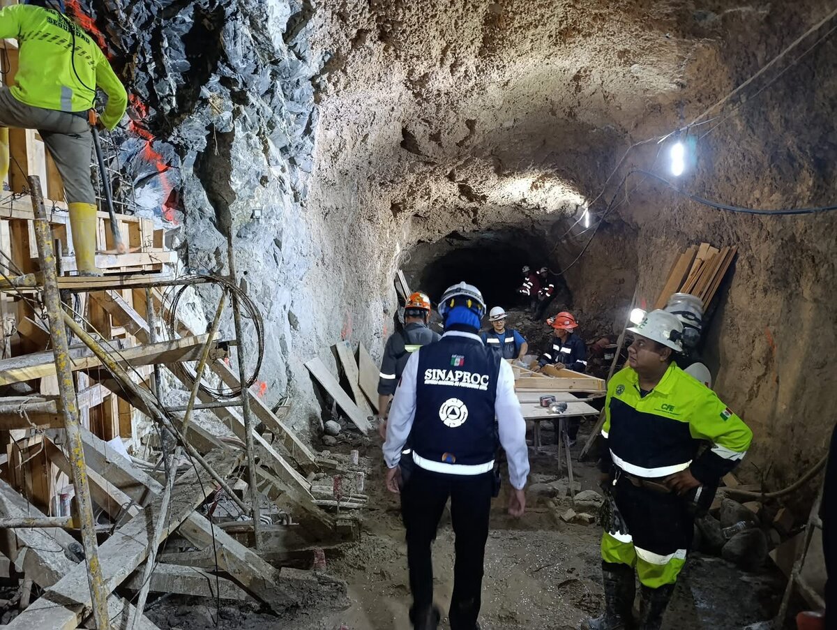 25 días bajo tierra: la búsqueda de Isidro 'N' no se detiene en mina Santa Fe de Sinaloa