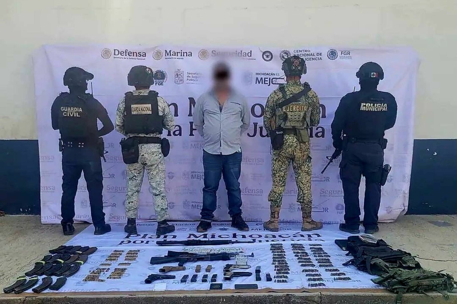 Arrestan a presunto familiar de 'El Abuelo Farías', vinculado al Cártel de Tepalcatepec