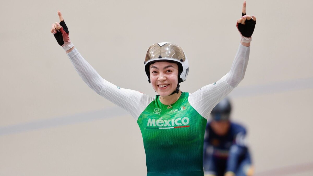 Yareli Acevedo gana bronce en ómnium de Hong Kong en la Copa del Mundo de ciclismo de pista
