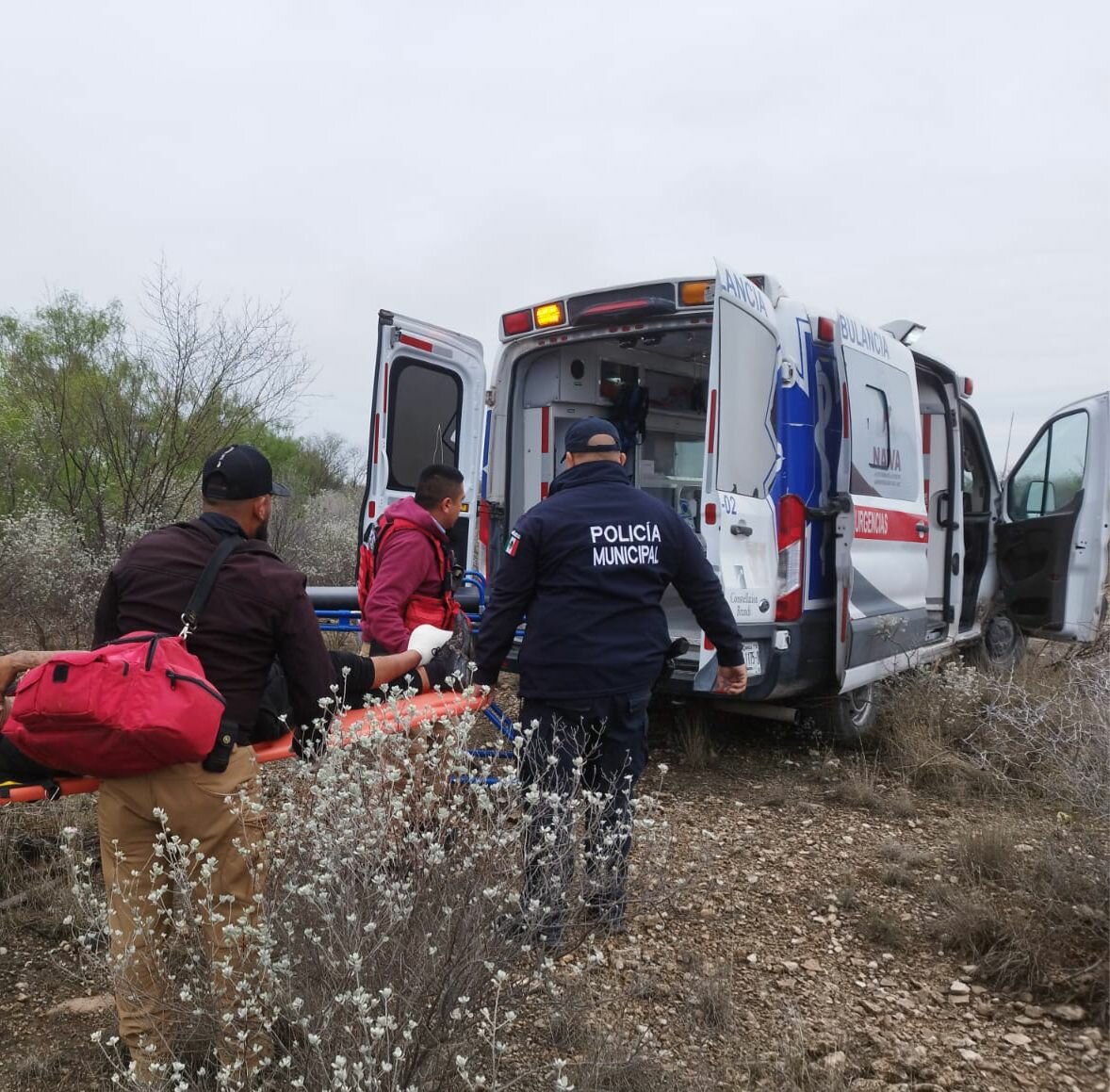 Joven pierde un pie tras accidente ferroviario en estación El Gavilán, Nava