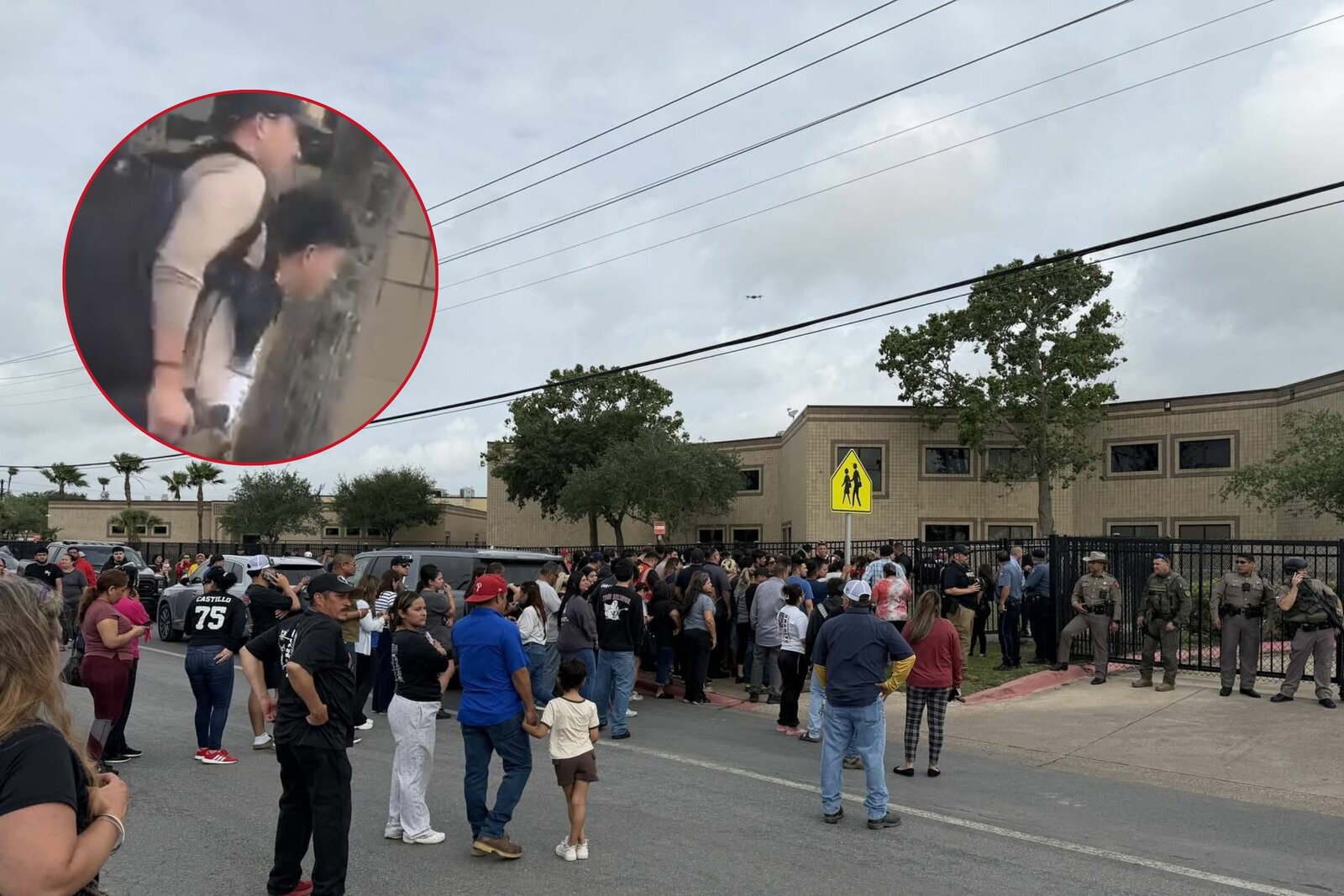 Arrestan a alumno armado en la escuela Simon Rivera de Brownsville, Texas