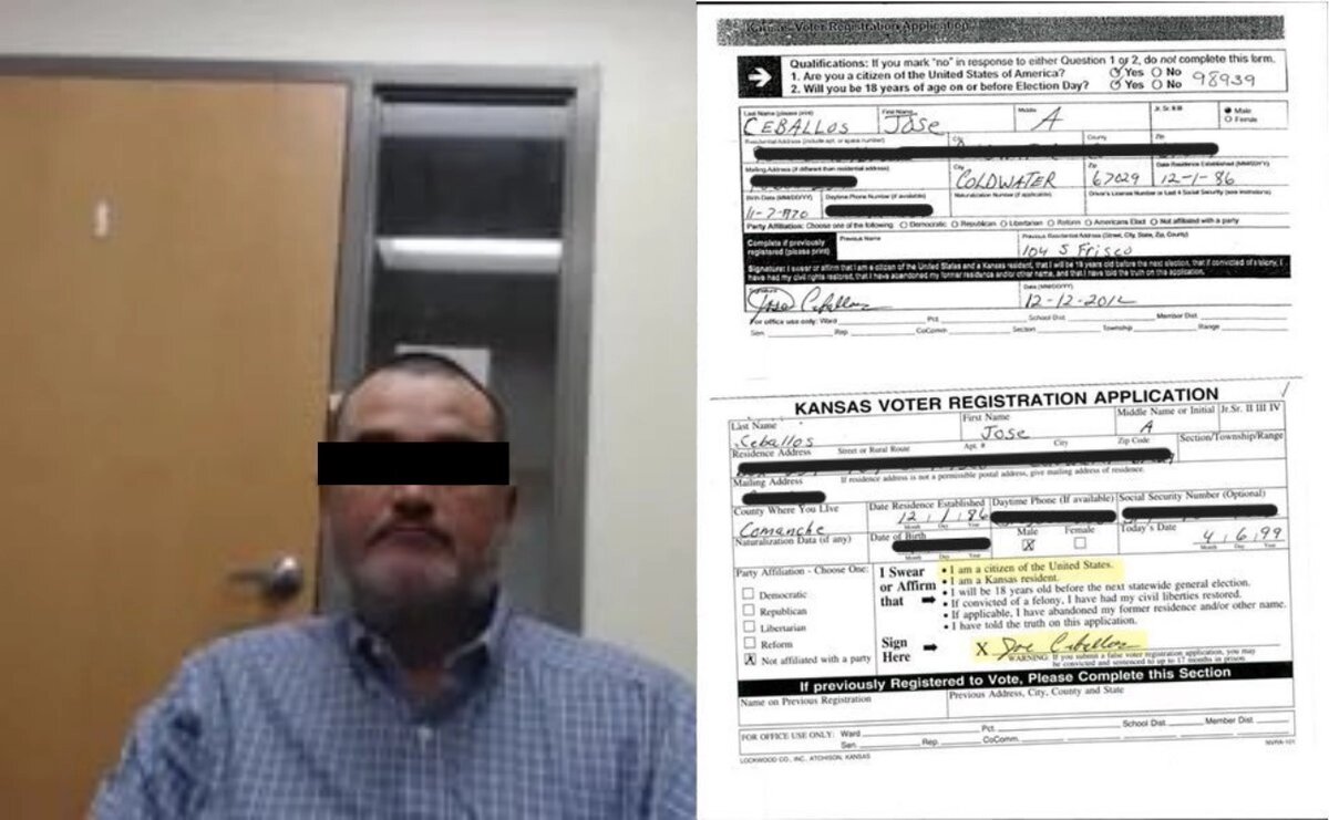 Mexicano se declara culpable en EU por fraude electoral y falso registro de ciudadanía