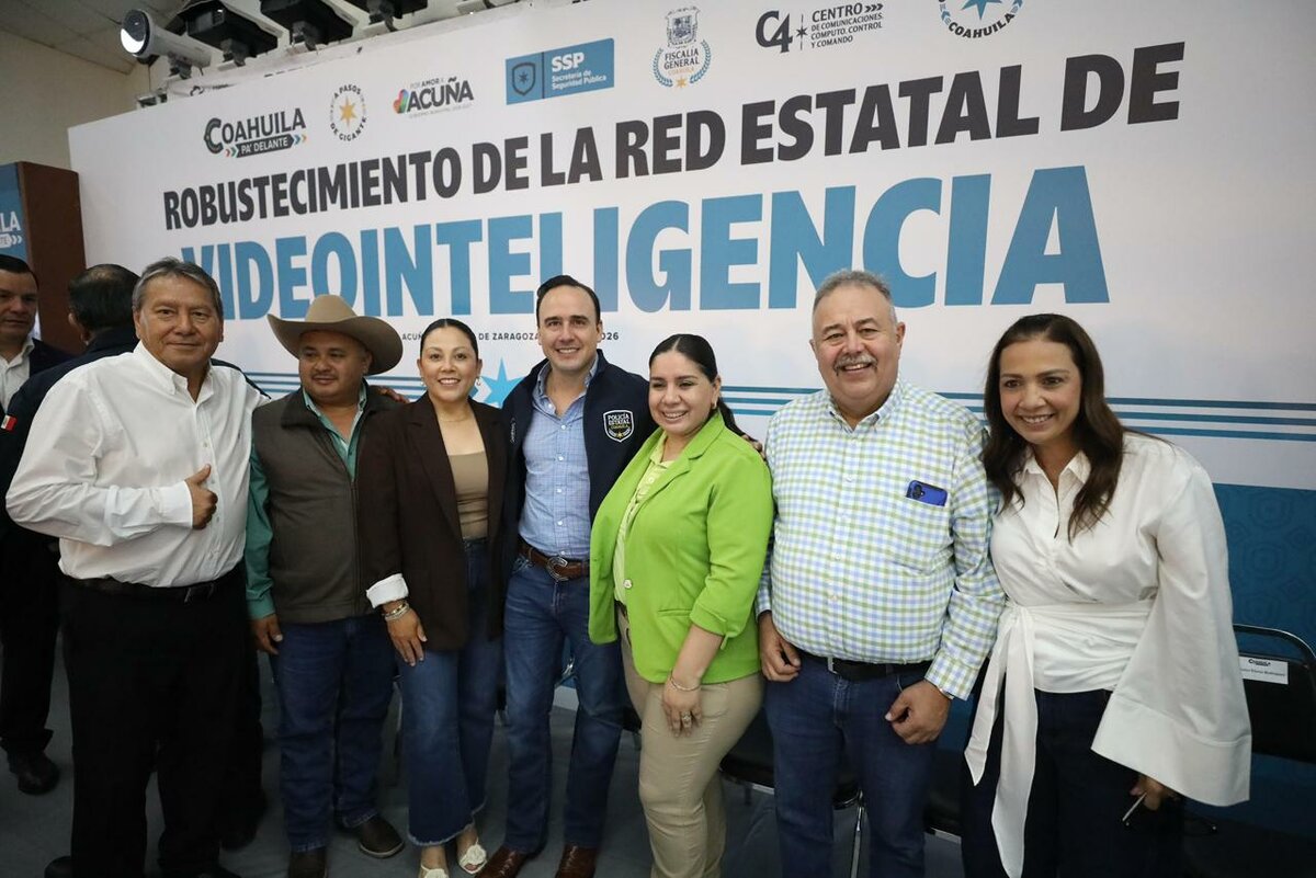 San Juan de Sabinas destaca avance en seguridad con tecnología