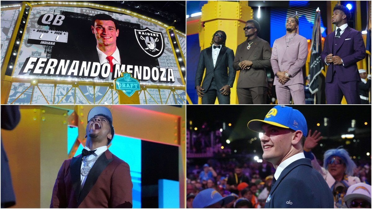 Fernando Mendoza, primera selección del Draft NFL 2026; Raiders eligen al QB de Indiana