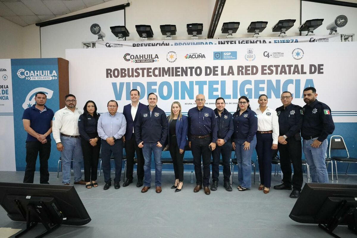Coahuila ampliará sistema de cámaras de vigilancia en las regiones Norte y Carbonífera