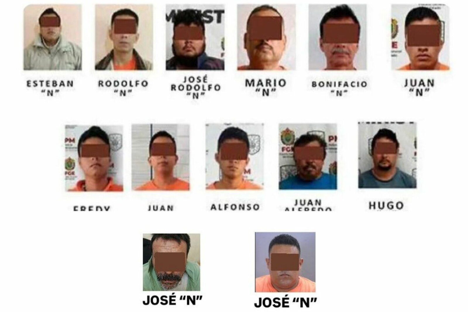 Sentencian a 70 años a célula criminal que asesinó a 12 personas en 2021 en Veracruz