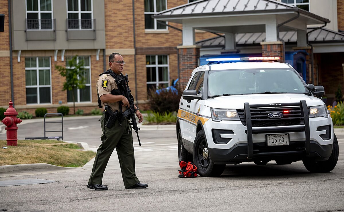 Se registra tiroteo en hospital de Chicago; dos agentes habrían resultado heridos