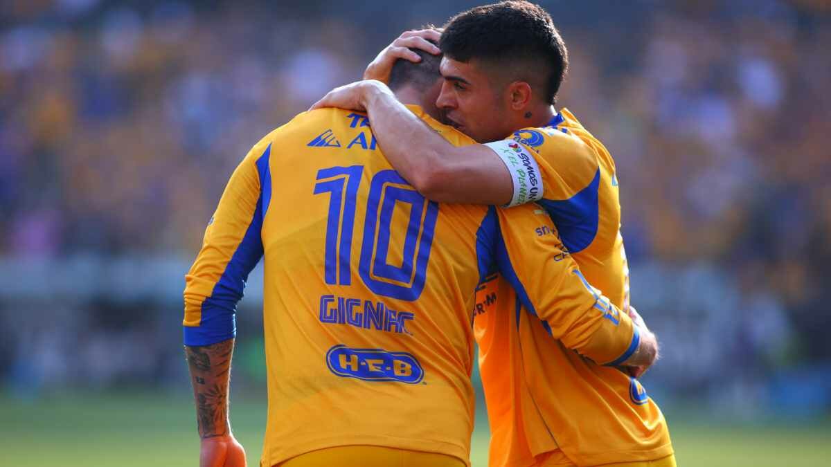 Tigres vence 5-1 a Mazatlán con doblete de Brunetta y goles de Correa, Sánchez y Herrera