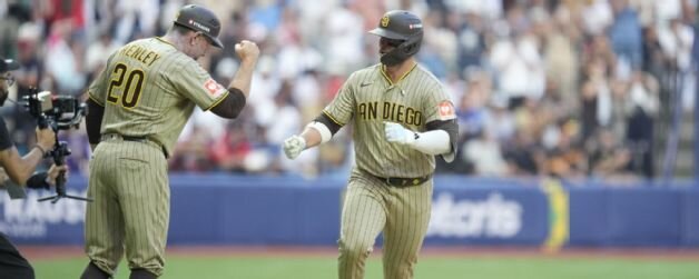 San Diego Padres vienen de atrás para vencer 6-4 a Diamondbacks en la CDMX