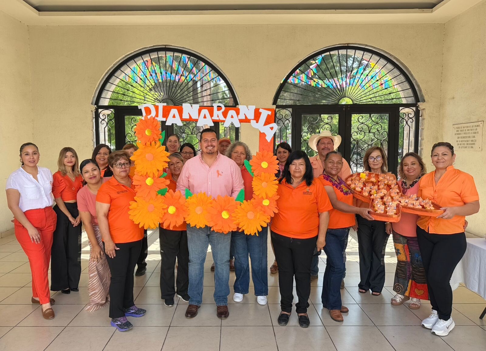 Conmemoran Día Naranja contra la violencia de género en San Buenaventura