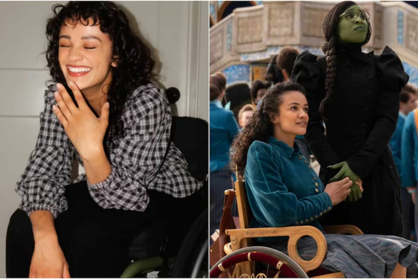 Actriz de “Wicked” denuncia discriminación por silla de ruedas