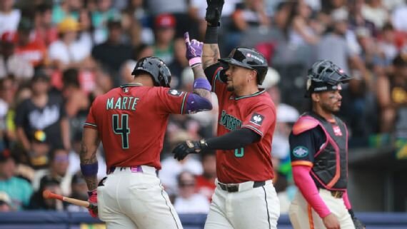 José Fernández e Ildemaro Vargas lideran la remontada de Arizona en la CDMX