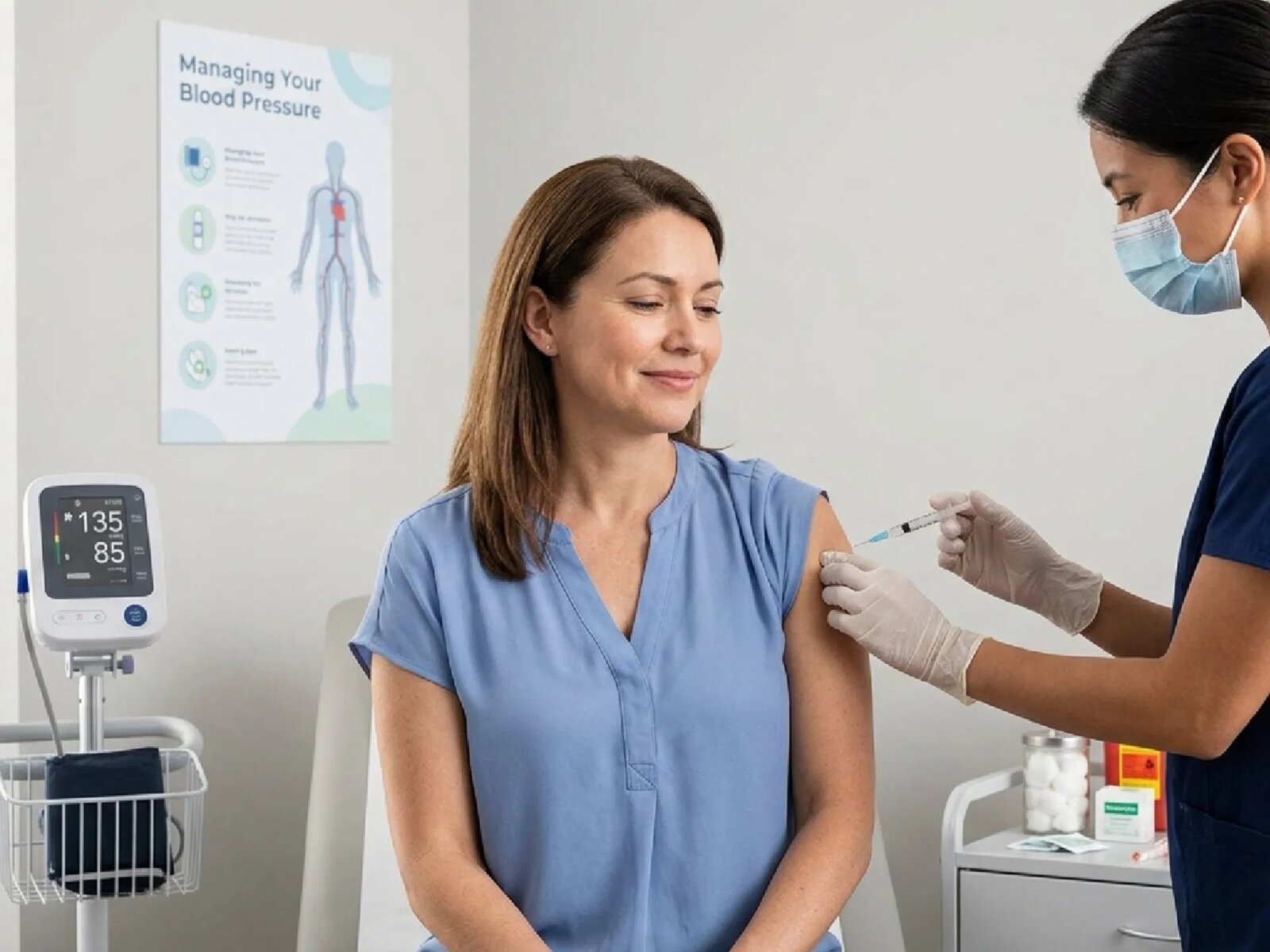 Un nuevo enfoque terapéutico basado en una inyección aplicada únicamente dos veces al año podría transformar el manejo de la hipertensión arterial, según