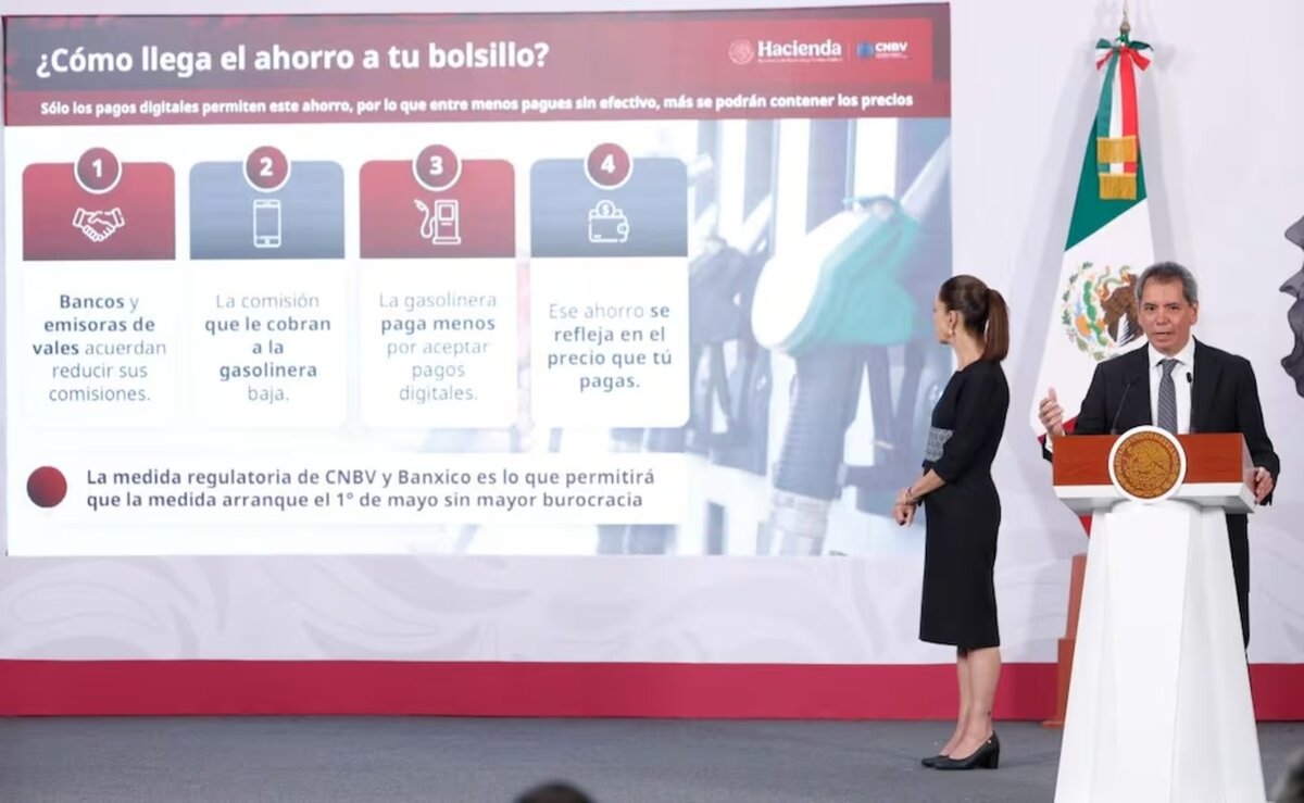 Sheinbaum subsidia combustibles ante alza global por guerra