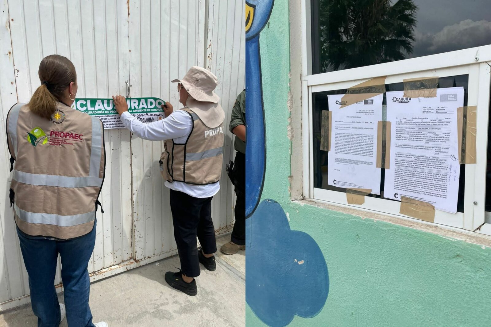 Autoridades confirman irregularidades.  ARTEAGA, COAHUILA.– Un operativo ambiental terminó con la suspensión total de actividades del zoológico Ranchito