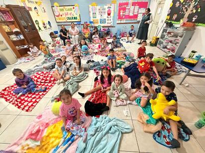 Colegio de la Paz inicia semana infantil con actividades lúdicas