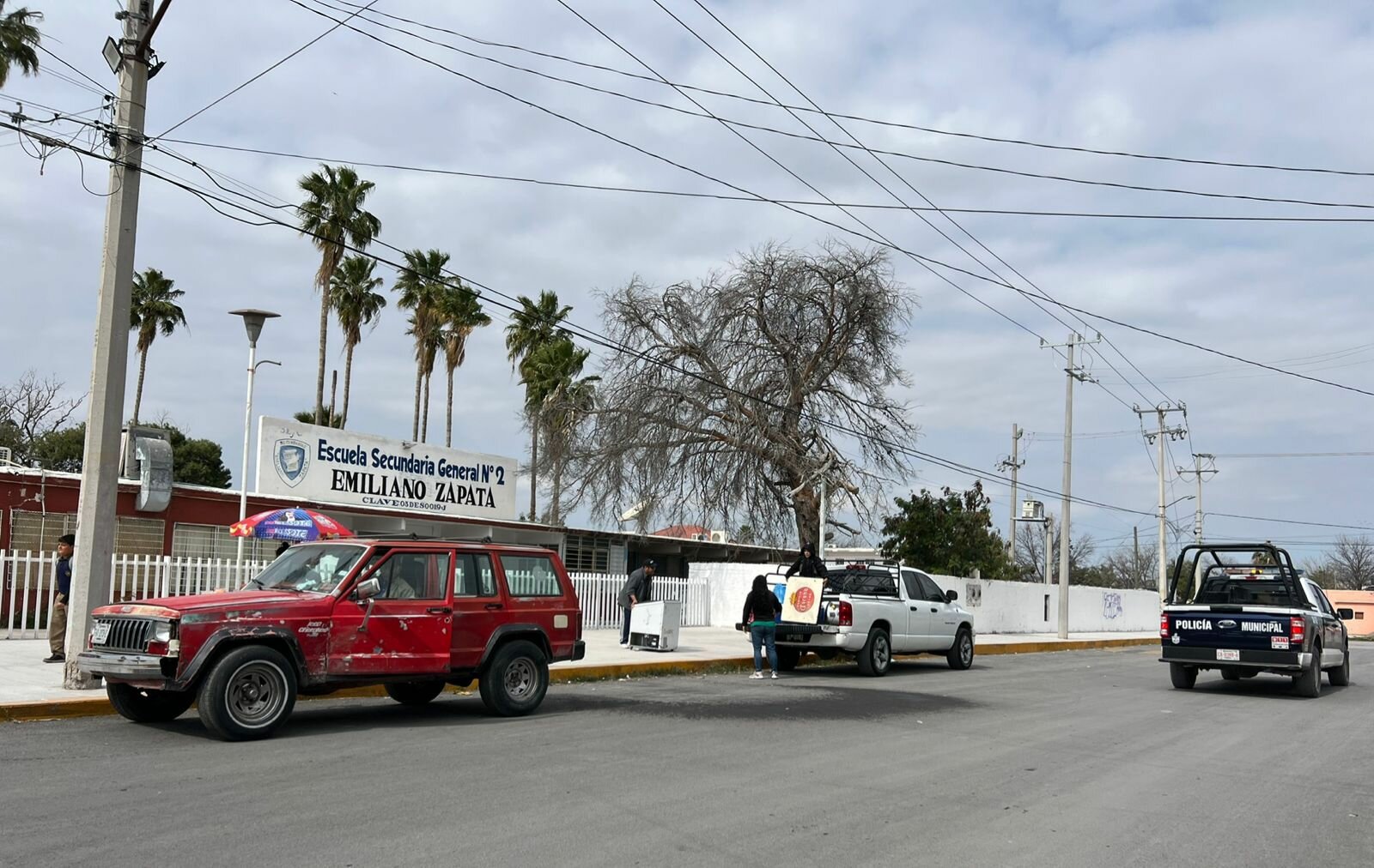 Los directivos del plantel se mantienen con hermetismo sobre el caso.  La Escuela Secundaria General número 2 “Emiliano Zapata”, ubicada en la colonia Obrera