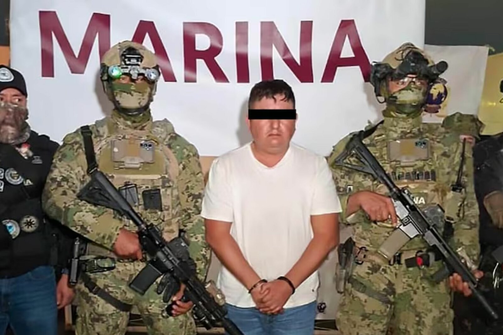 'El Jardinero' del CJNG es ingresado a la FEMDO en la Ciudad de México
