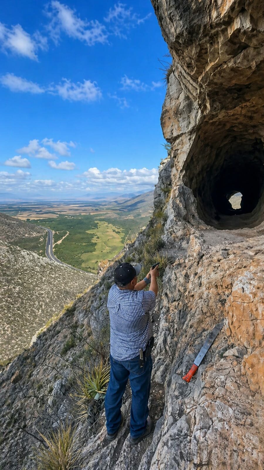 Jóvenes realizan detonaciones en la 'Cueva de la Virgen' y lo presumen en redes sociales 