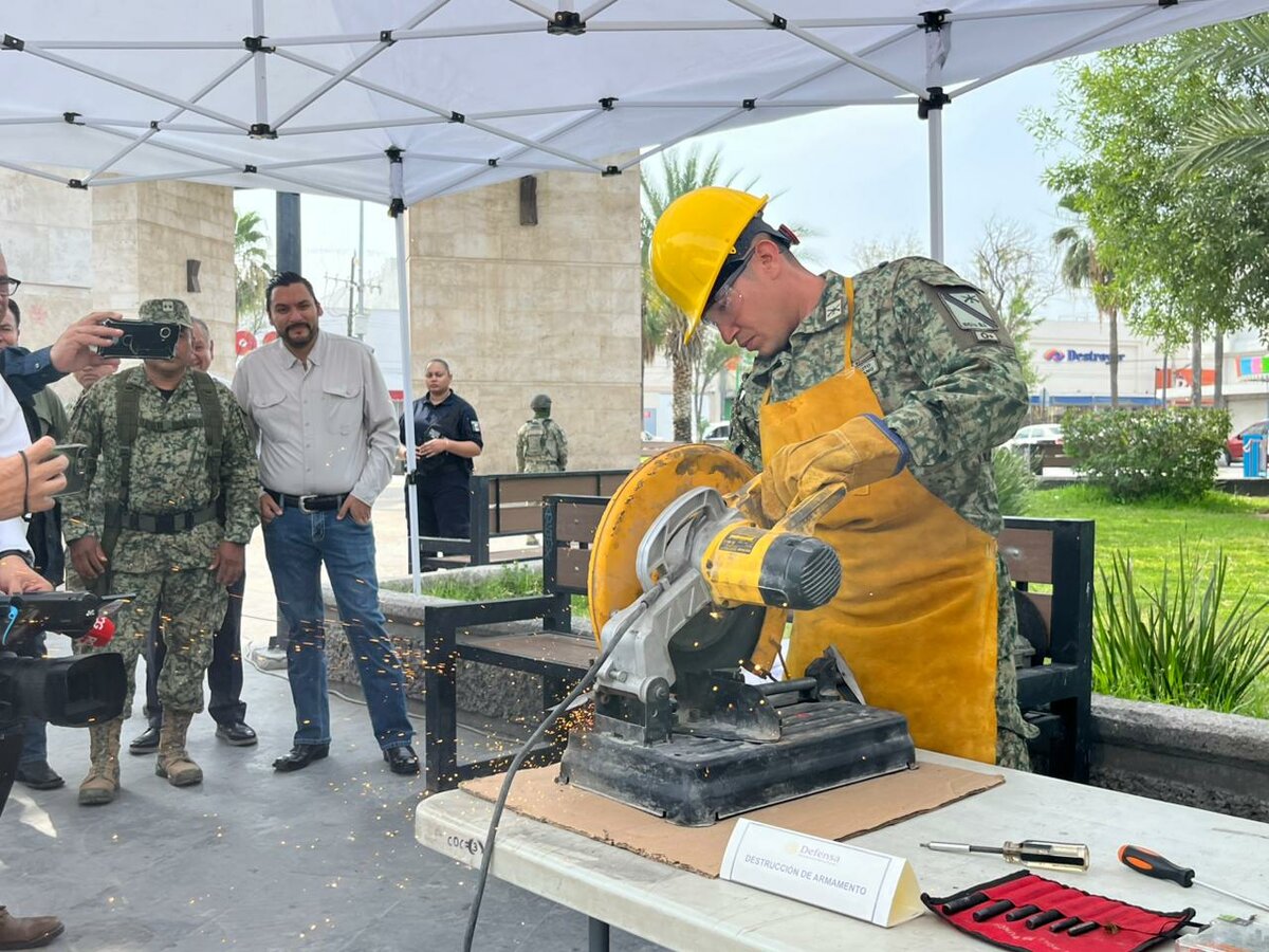 Monclova impulsa desarme voluntario con campaña de canje de armas