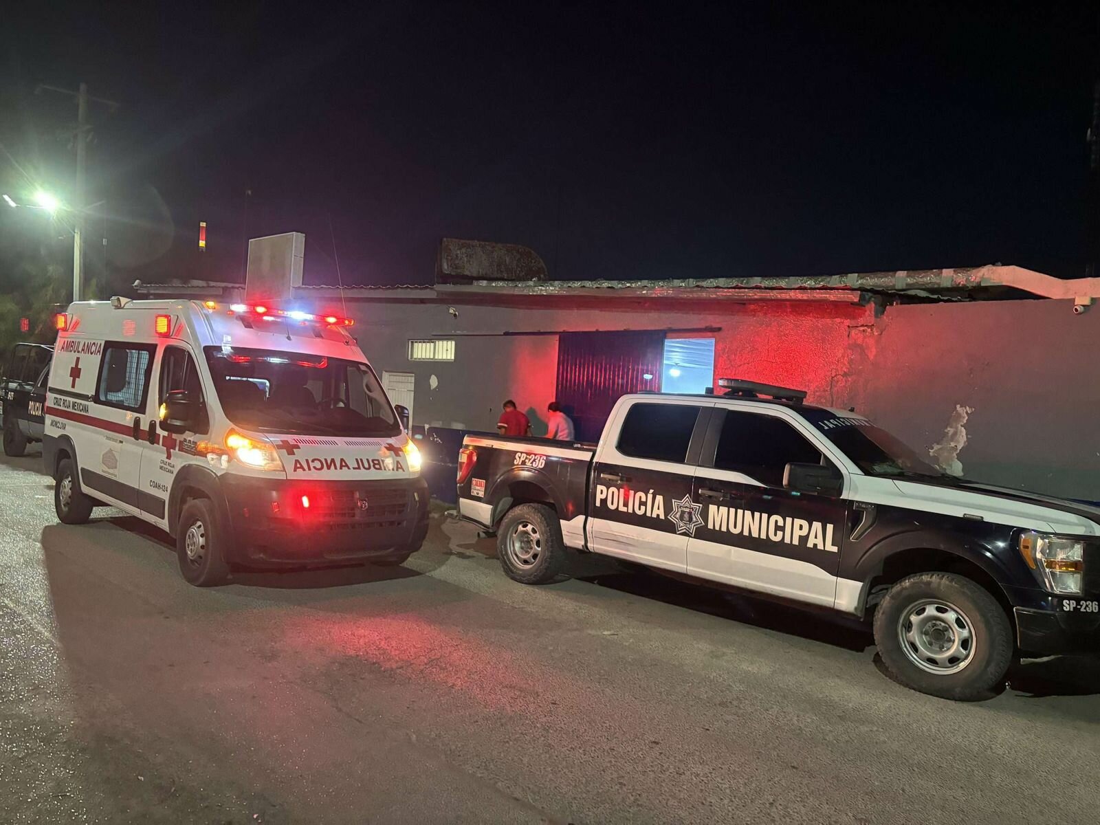 La Policía Municipal tuvo que intervenir.  Lo que comenzó como una discusión doméstica terminó con la intervención de elementos de la Policía Preventiva