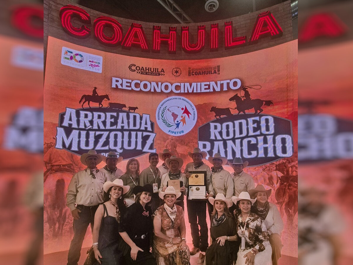 La Arreada de Múzquiz obtuvo tres reconocimientos en el Tianguis Turístico de Acapulco, consolidándose como un referente cultural y turístico del norte