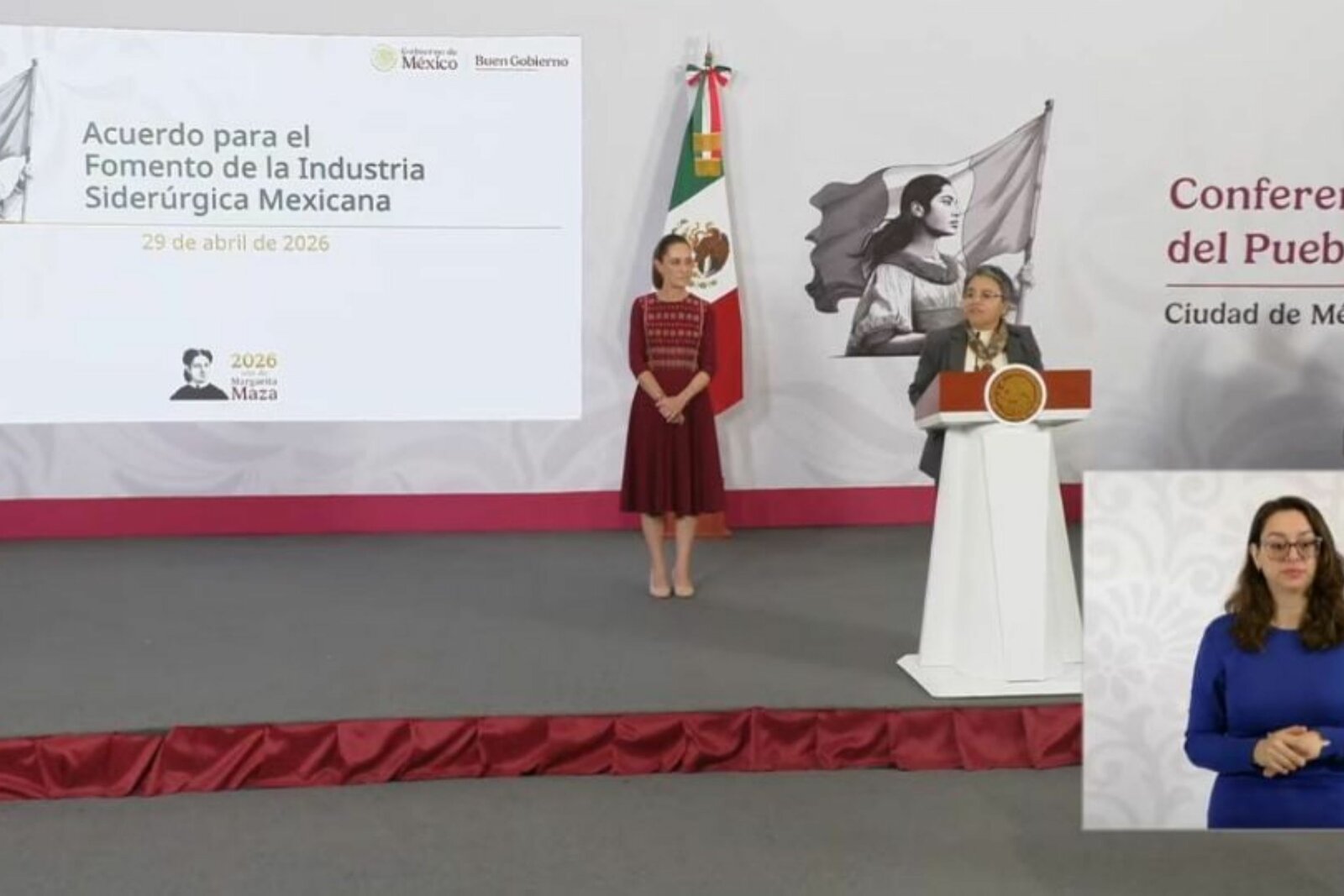 Sheinbaum lanza “pacto de acero”: todo el acero del gobierno será mexicano