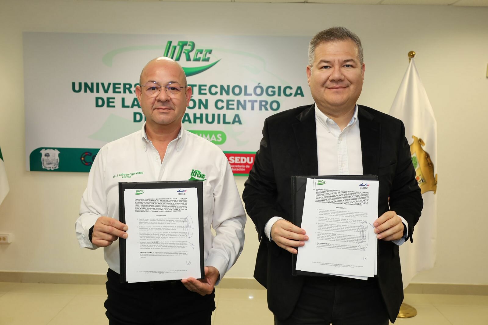 UTRCC y CDHEC sellan alianza por derechos humanos