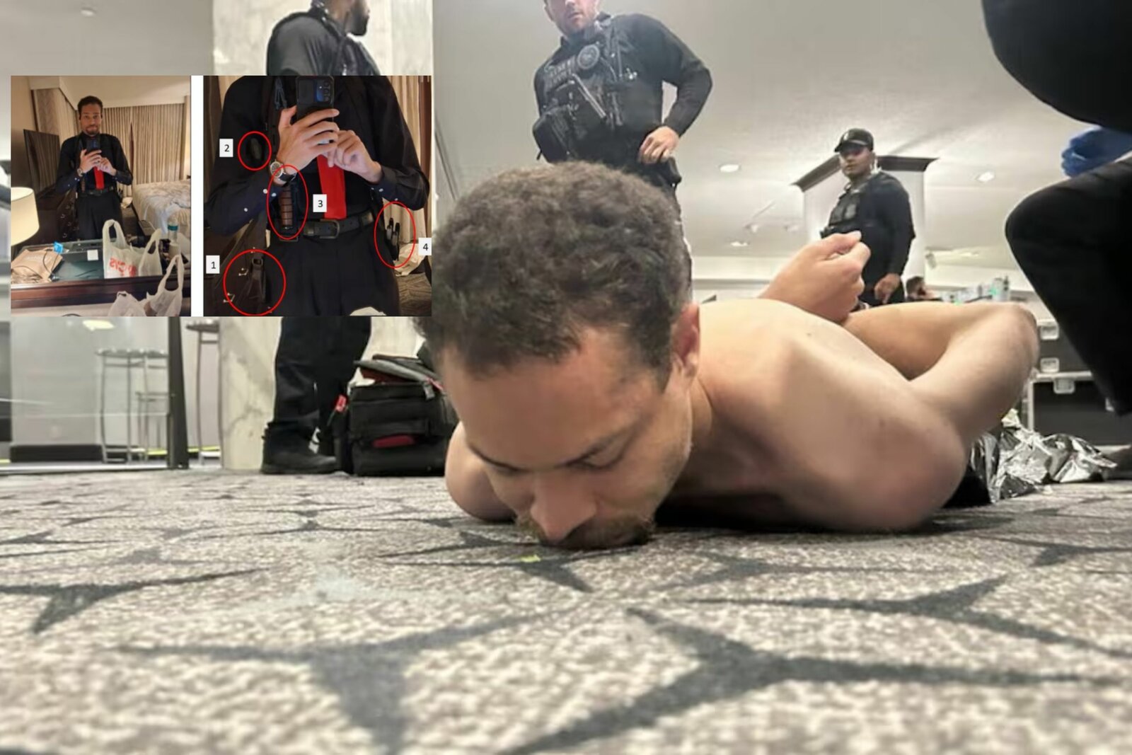 Las autoridades de Estados Unidos revelaron que el hombre acusado de intentar asesinar al presidente Donald Trump se tomó una selfie minutos antes del ataque