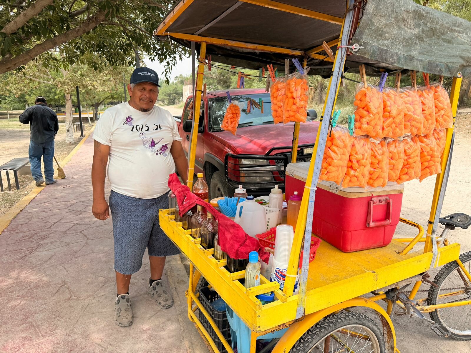Altas temperaturas incrementan visitas familiares al río en Sabinas Coahuila