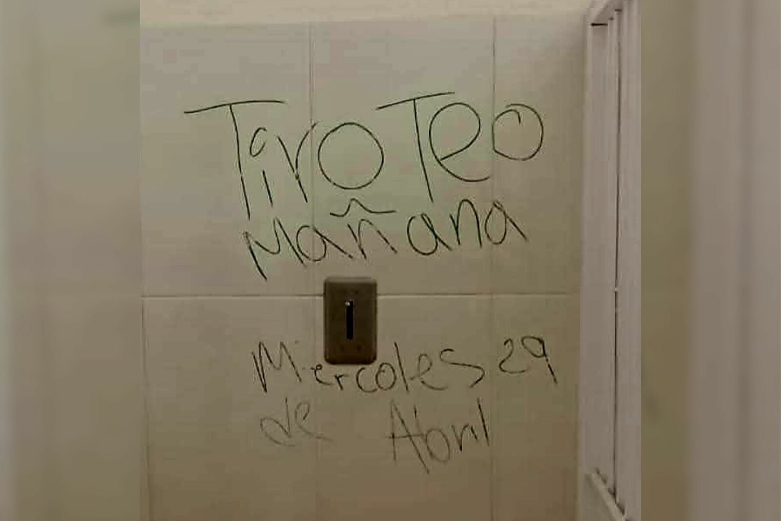 Aparece mensaje con amenaza en secundaria de Zacatecas y activan protocolos