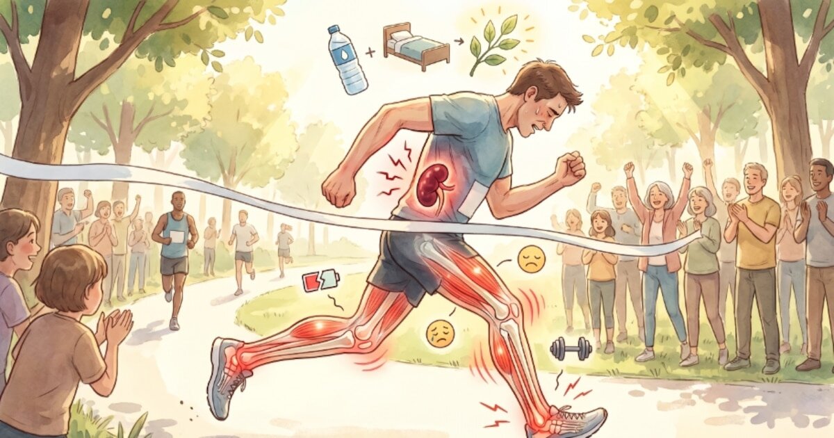 Qué le pasa al cuerpo luego de una maratón: defensas debilitadas y señales internas del organismo