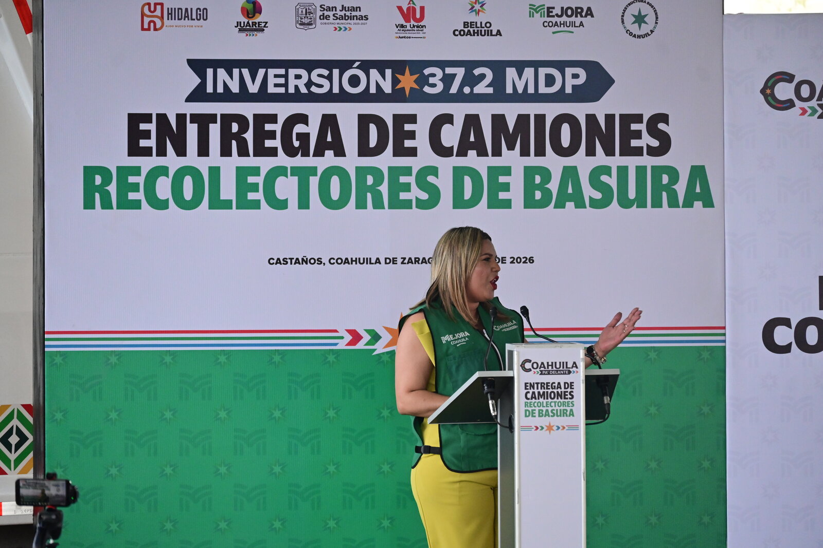 región centro: Con una inversión superior a 37 millones de pesos, se busca mejorar la recolección y la calidad de vida en nueve municipios