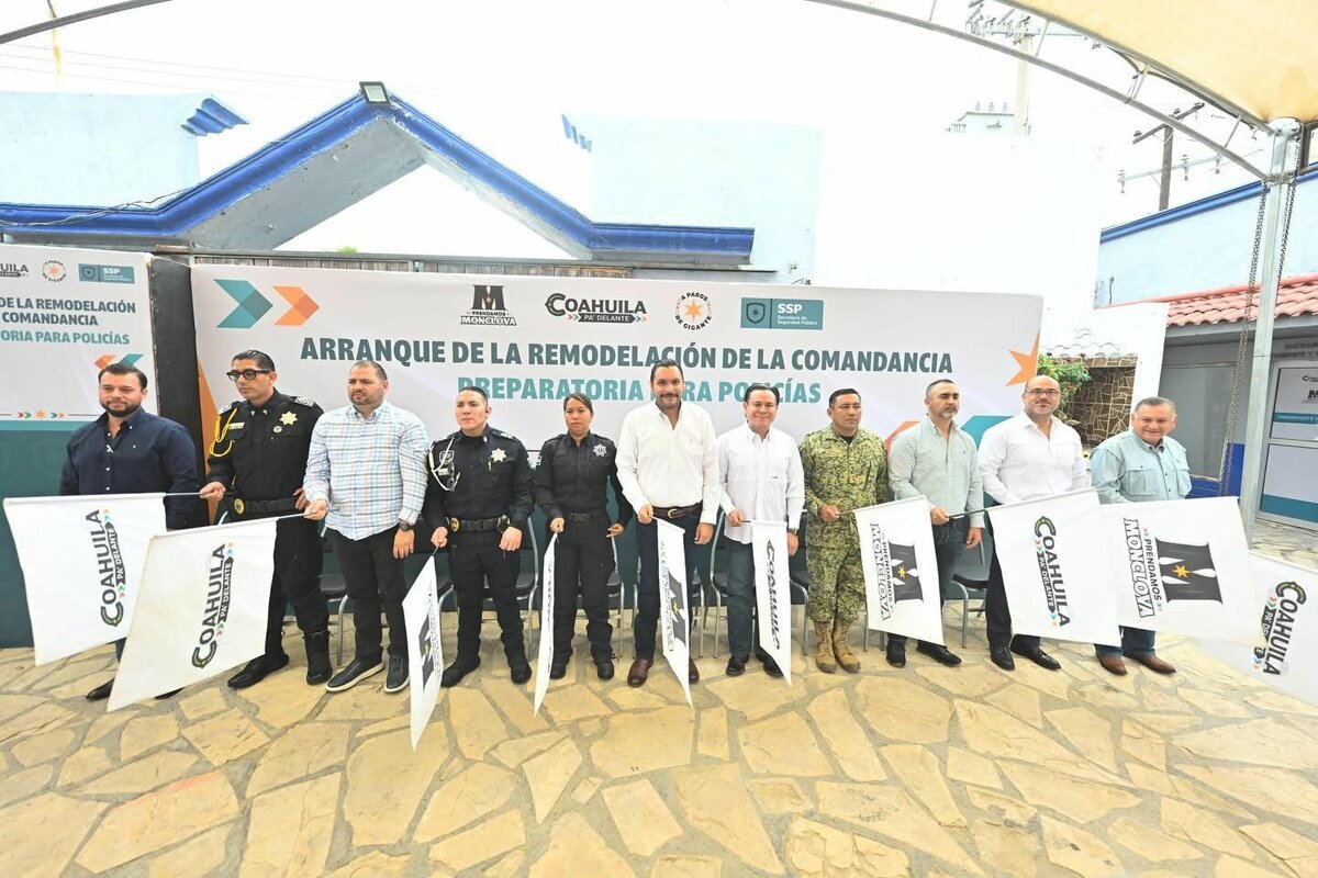 Arranca remodelación de la Comandancia de Seguridad Pública en Monclova con inversión de 20 MDP