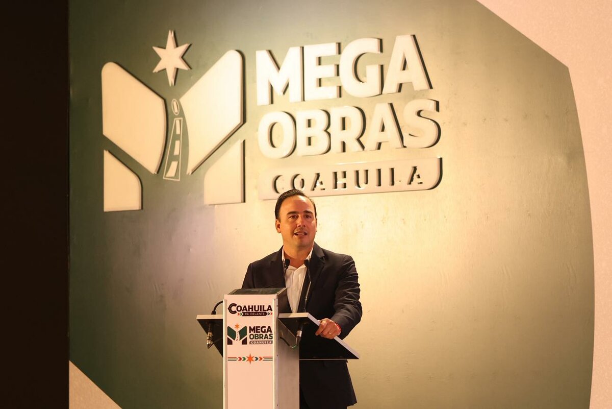 Proyecta gobernador Manolo Jiménez 'Mega Obras' en todas las regiones de Coahuila