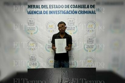 De acuerdo con la dependencia estatal, la captura se llevó a cabo tras diversas labores de investigación.  La Fiscalía General del Estado de Coahuila, a través