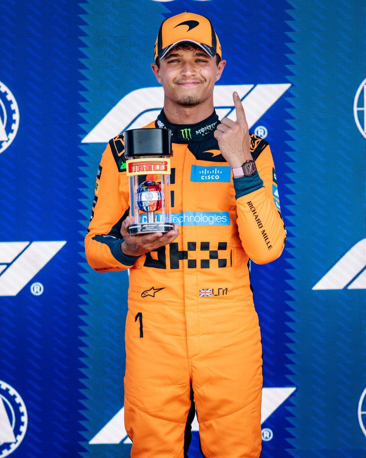 Lando Norris rompe dominio de Mercedes con la pole en la Sprint de Miami