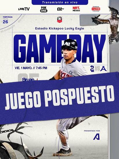    La lluvia constante durante todo el día dejó el campo en condiciones complicadas, aunado al pronóstico de más lluvia durante las horas del juego    A pesar