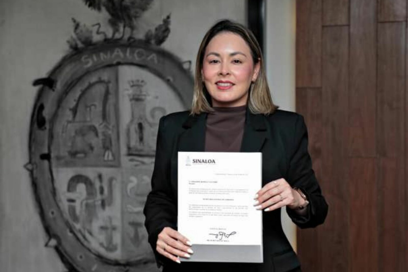 Nombran a Yeraldine Bonilla gobernadora interina de Sinaloa