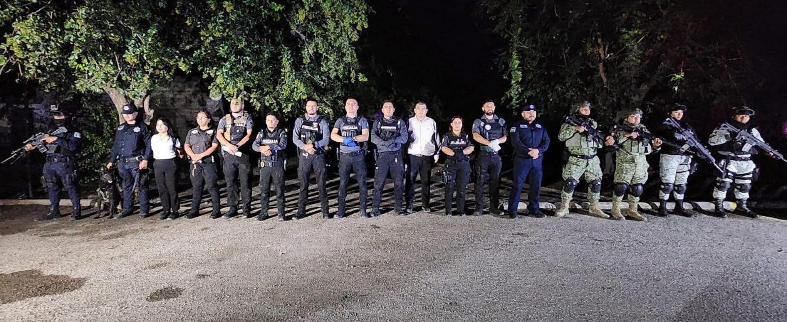 Cateo en Allende deja nueve detenidos y fuerte decomiso de droga