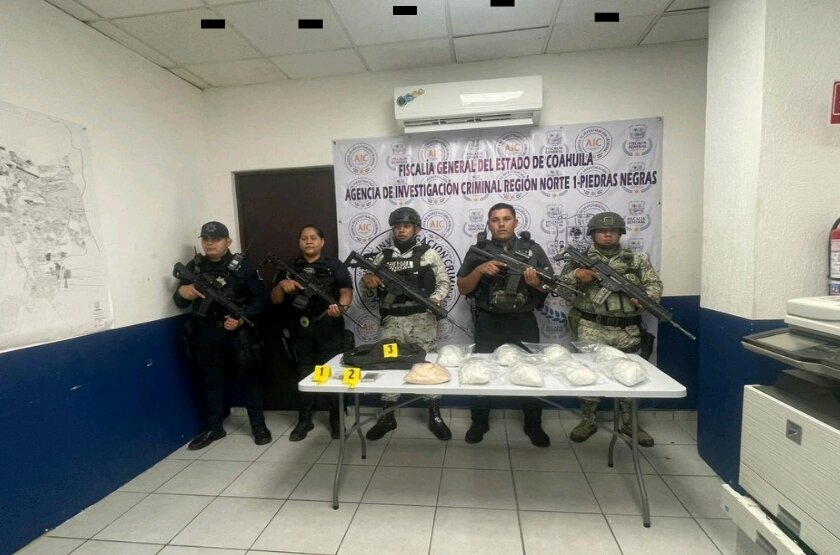 Decomiso de metanfetamina tras operativo coordinado