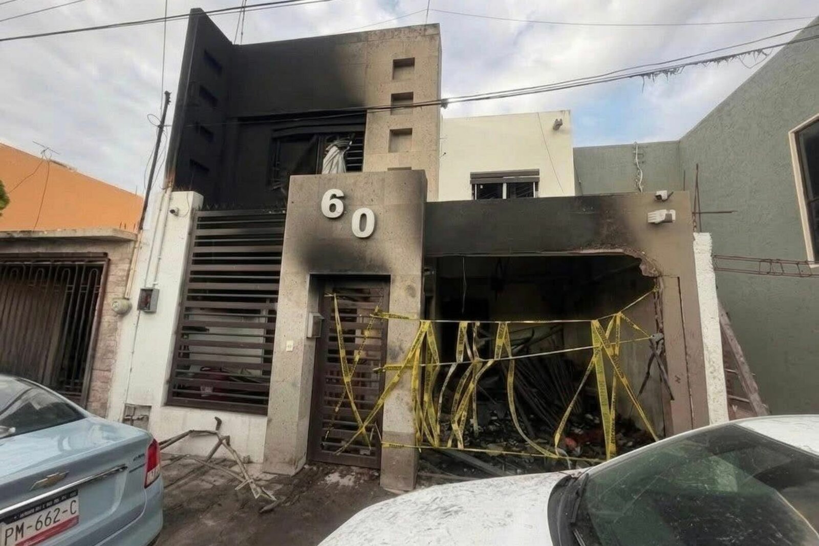 Cinco integrantes de una familia mueren en incendio en Matamoros, Tamaulipas