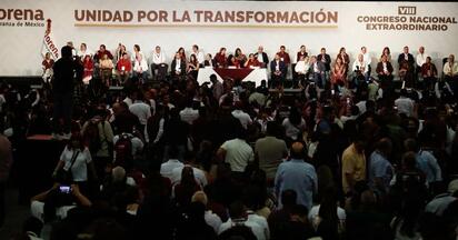 Morena designó por unanimidad a Ariadna Montiel como presidenta nacional durante su Congreso Nacional, en una sesión marcada por llamados a la unidad rumbo