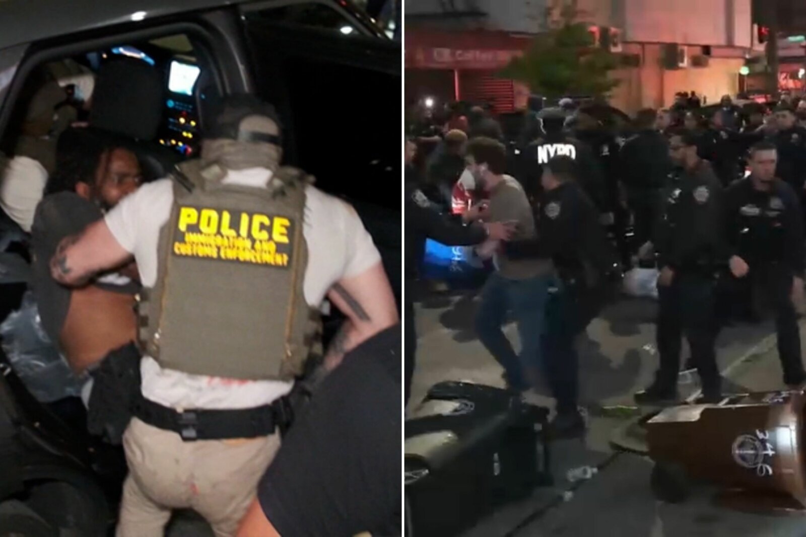 Detención de migrante en hospital de Nueva York desata protestas