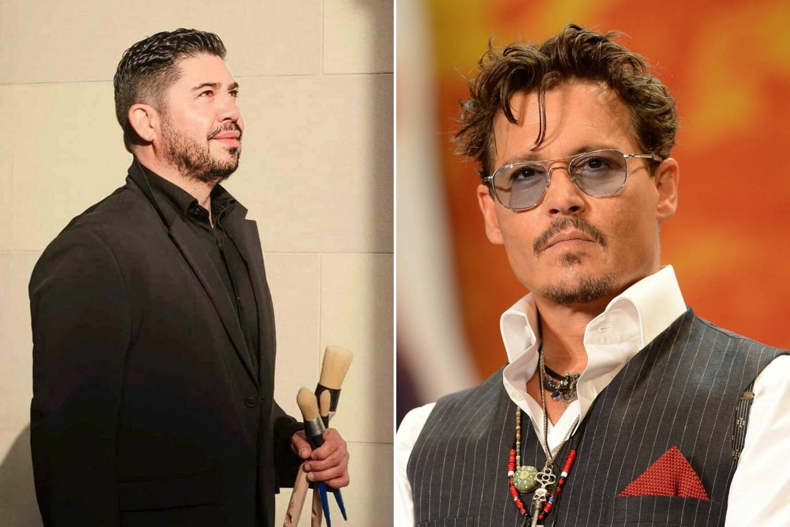 Jesús Rivera artista de Frontera compite por llegar al cine con Johnny Depp