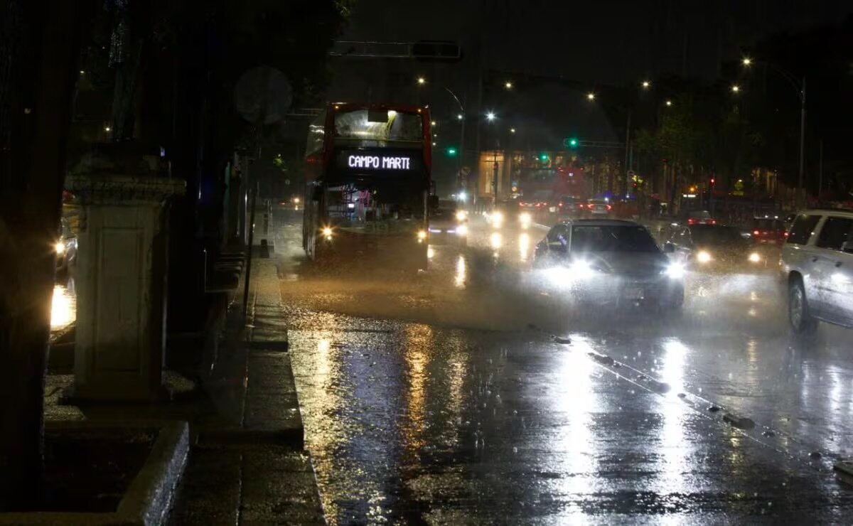 Lluvias en CDMX superan 5.2 millones de metros cúbicos este domingo