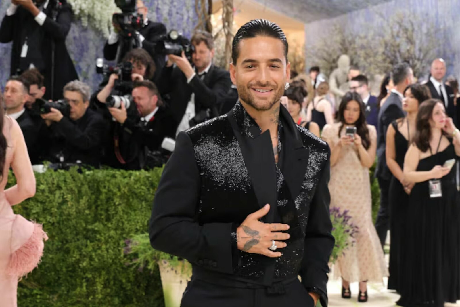 Bad Bunny, Rauw y Maluma destacan entre latinos en la Met Gala