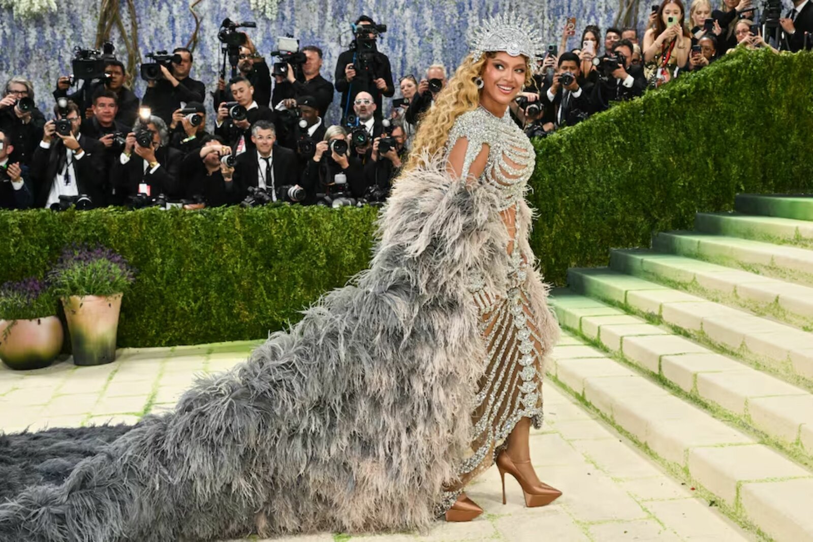 Beyoncé destaca como la mejor vestida en la Met Gala 2026