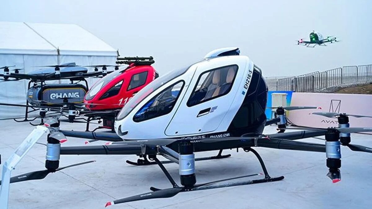 Drones y taxis autónomos impulsan economía de China