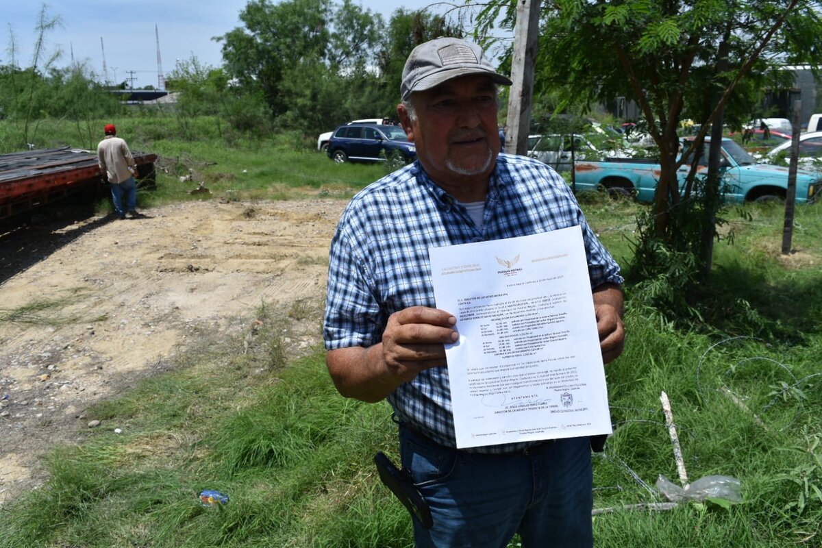 Desalojo : El entrevistado también cuestionó el actuar de las autoridades durante el operativo.